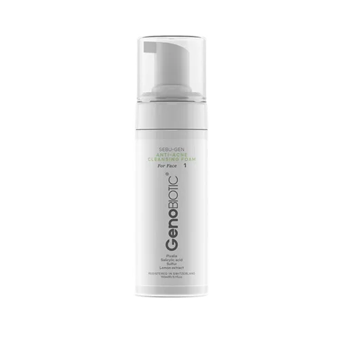 فوم شستشو صورت ضد آکنه ژنوبایوتیک 150ml