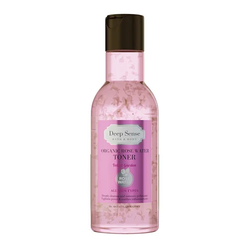 تونر پاک کننده گلاب طبیعی دیپ سنس 160ml