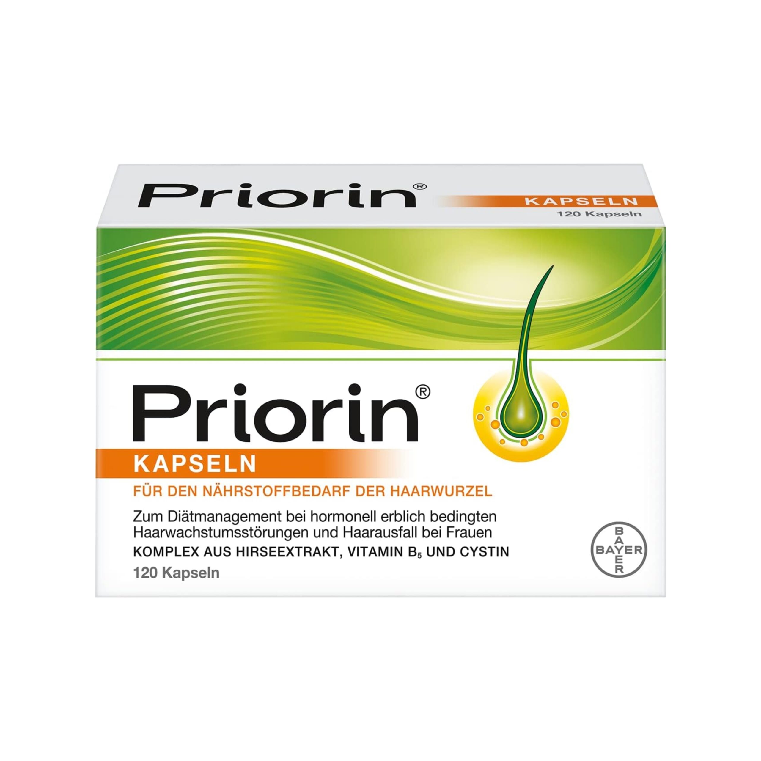 قرص پریورین ضد ریزش مو بایر آلمان Priorin