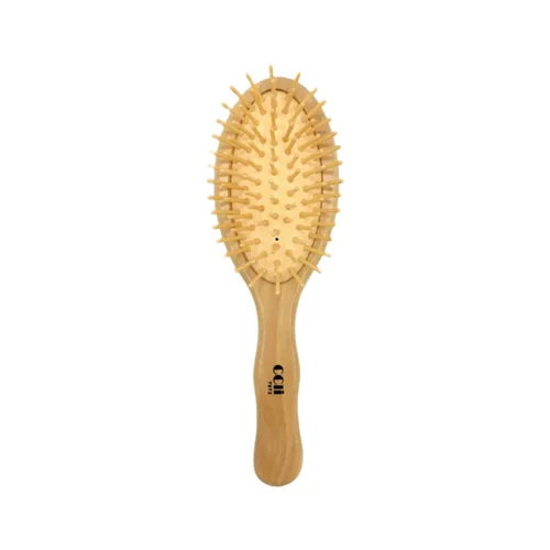 برس مو کوچک بیضی چوبی بامبو سی سی لی