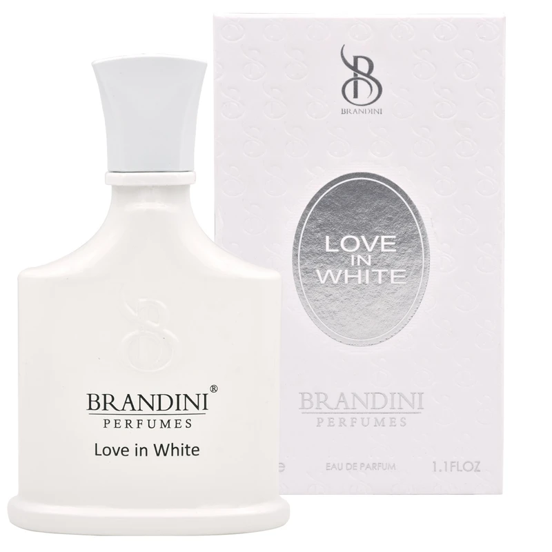 عطر جیبی زنانه لاو این وایت Love In White  برندینی 33ml
