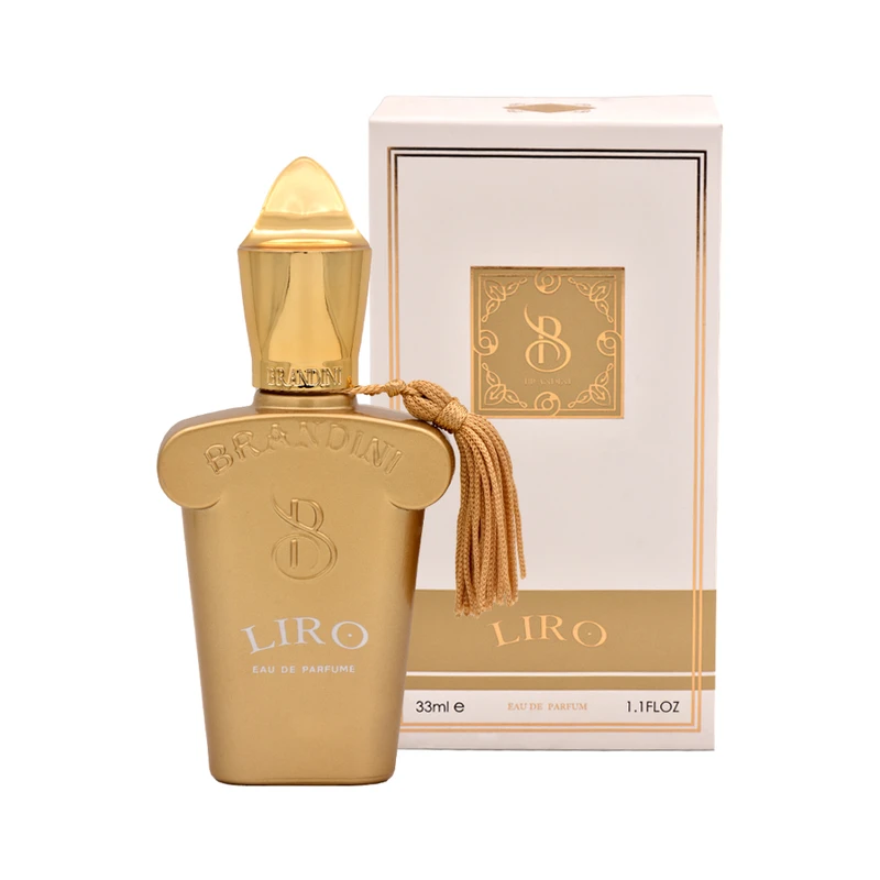 عطر جیبی زنانه لیرو Liro برندینی 33ml