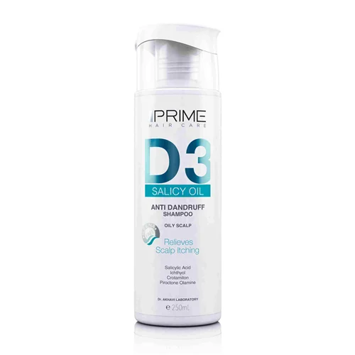 شامپو ضد شوره چرب D3 پرایم 250ml