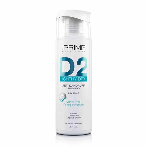 شامپو ضد شوره خشک D2 پرایم 250ml