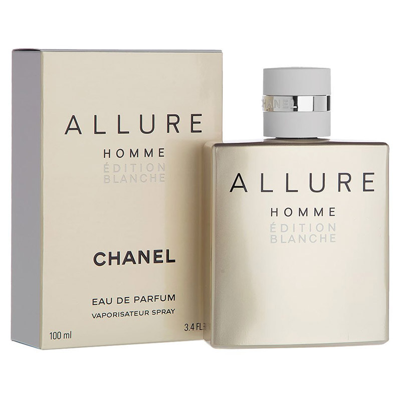 عطر جیبی مردانه الور هوم ادیشن بلانش Allure Homme Edition Blanche برندینی 33ml