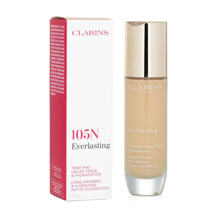کرم پودر کلارنس مدل Everlasting حجم 30ml