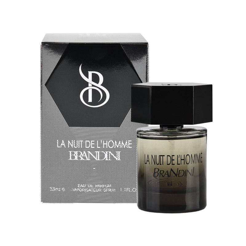 عطر جیبی مردانه لا نویت دی الهوم La Nuit De L`Homme برندینی 33ml