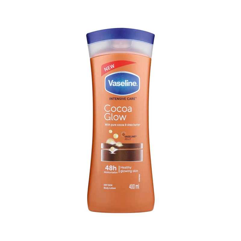 لوسیون بدن وازلین حاوی کاکائو 400ml Vaseline