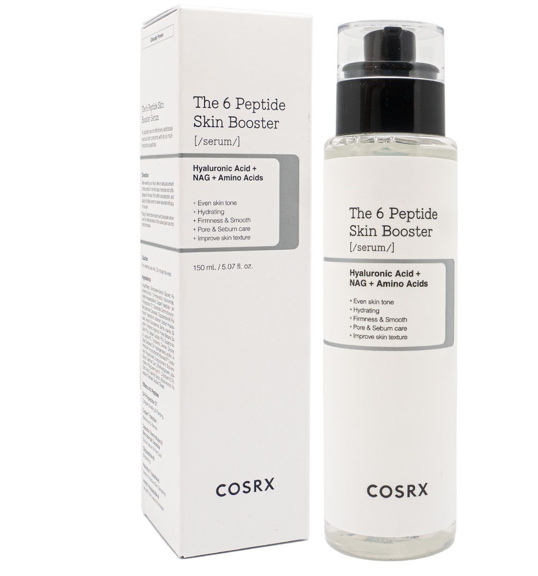 سرم بوستر تقویت کننده ۶ پپتاید کوزارکس 150ml Cosrx