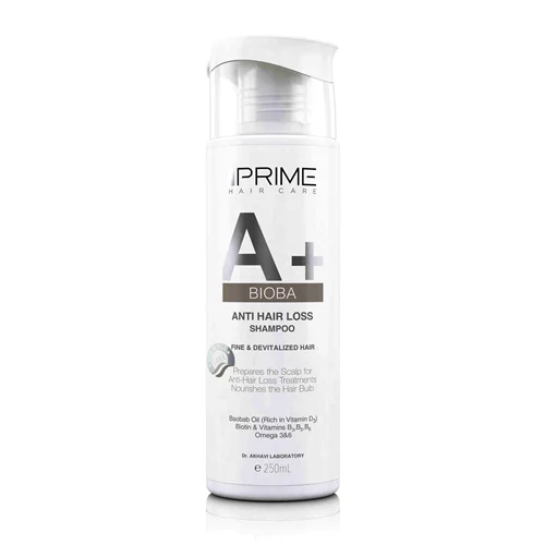 شامپو تقویت کننده و ضد ریزش مو +A پرایم 250ml
